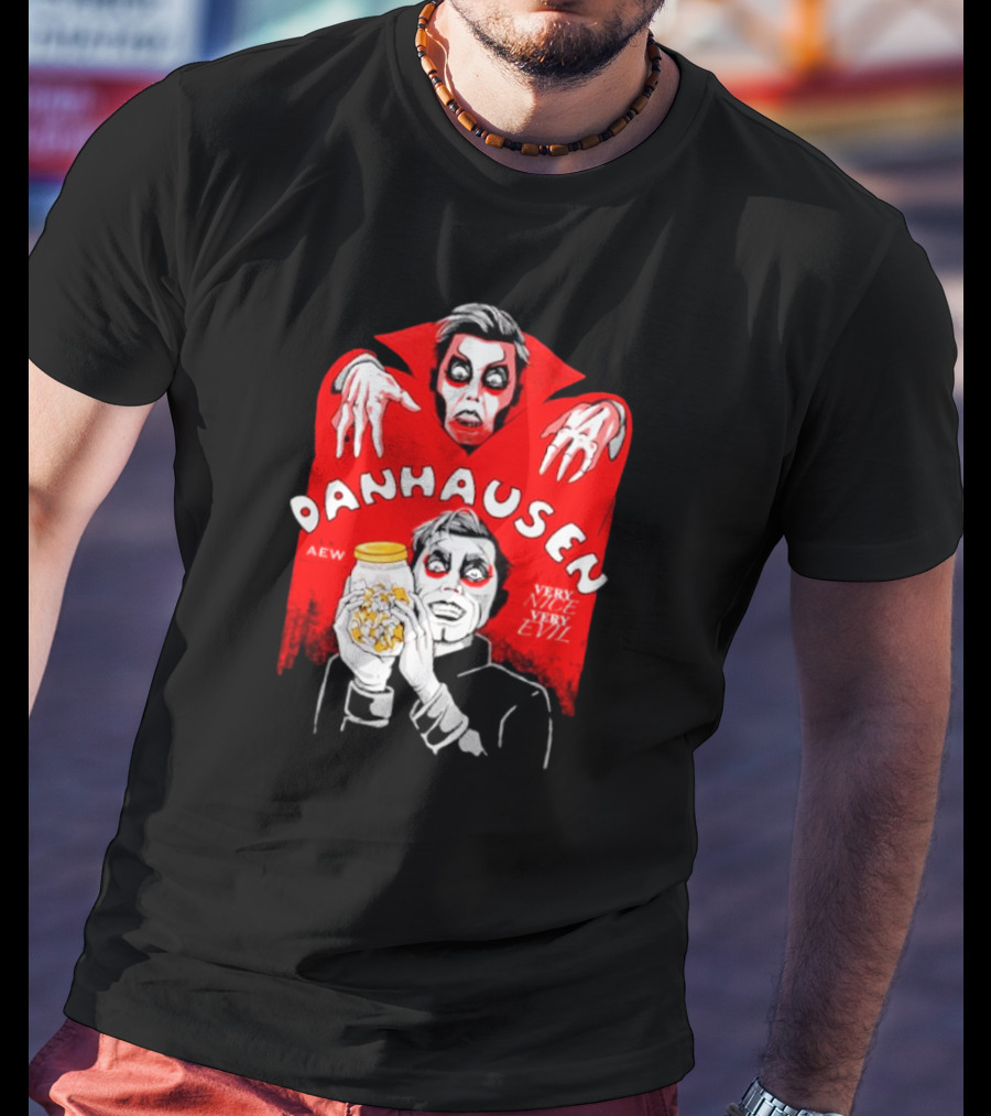 AEW Danhausen Very Nice Very Evil Faust T-Shirt
