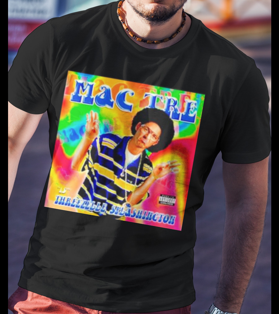 Mac Tre Is Threezelle Splashington Vibrant Hip-Hop T-Shirt