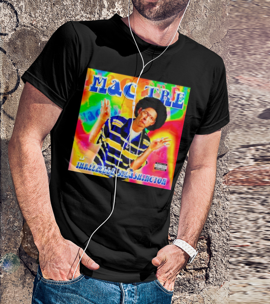 Mac Tre Is Threezelle Splashington Vibrant Hip-Hop T-Shirt
