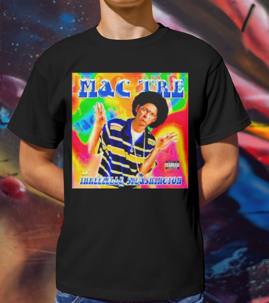 Mac Tre Is Threezelle Splashington Vibrant Hip-Hop T-Shirt