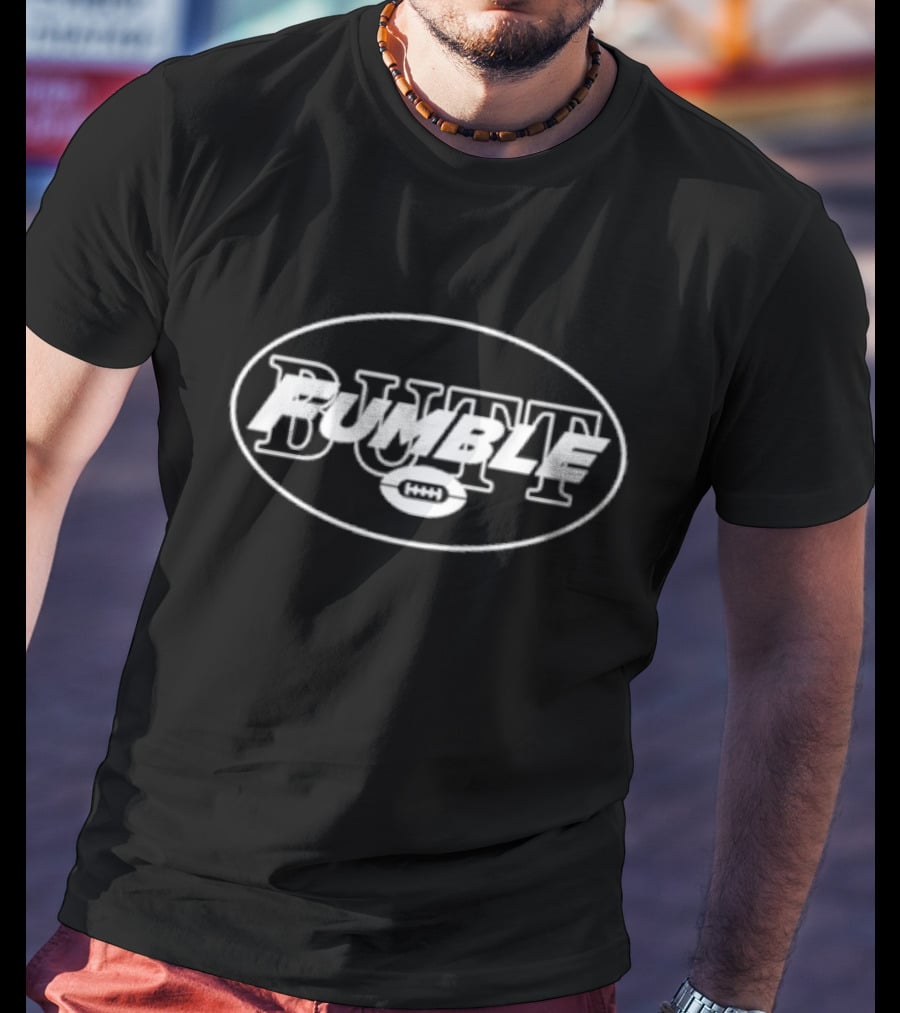 Butt Fumble NY Jets Football Rumble T-Shirt
