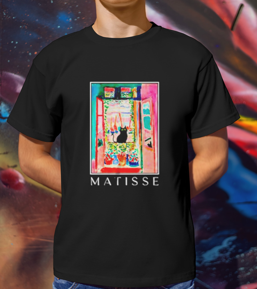 Matisse Open Window With Cat T-Shirt