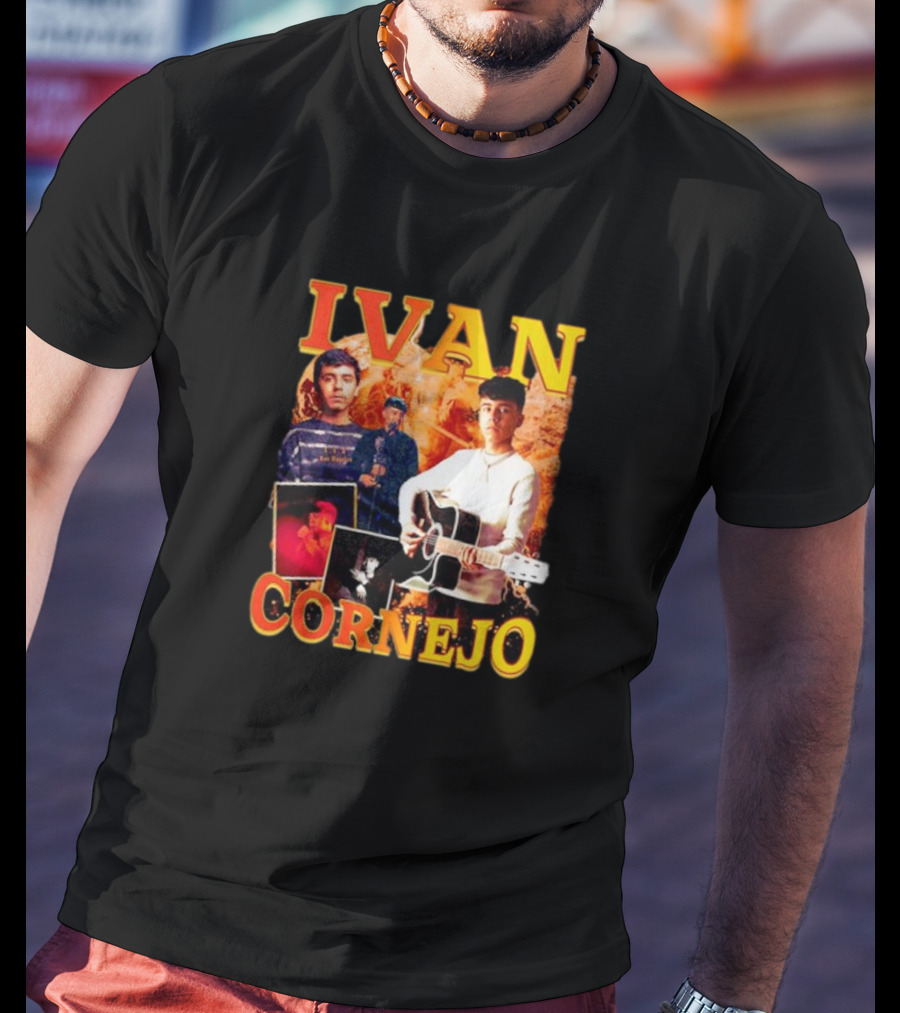 Ivan Cornejo Vintage Music Collage T-Shirt