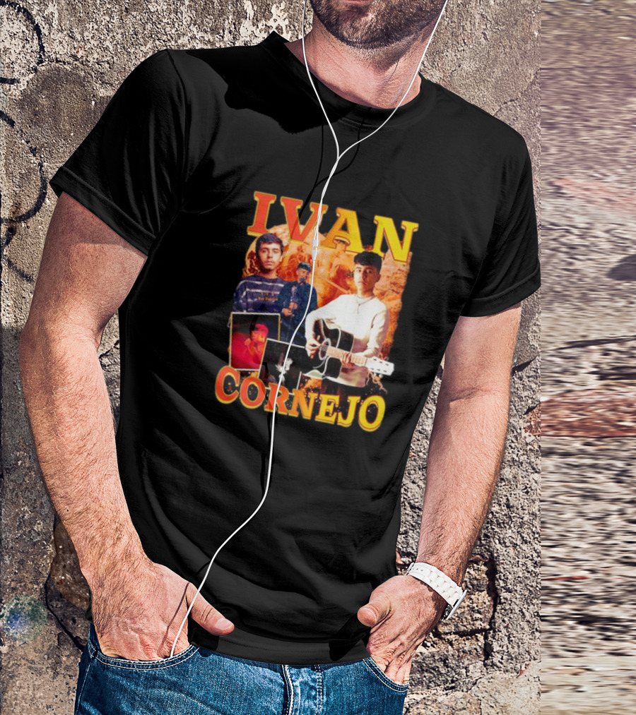 Ivan Cornejo Vintage Music Collage T-Shirt
