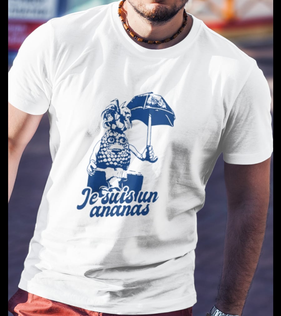 Je Suis Un Ananas Avec Parapluie Et Personnage Humoristique T-Shirt