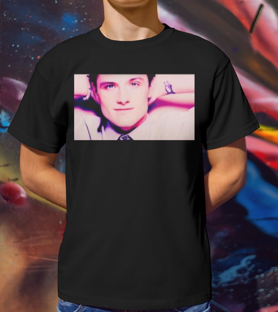 Josh Hutcherson Whistle Iconic Pose T-Shirt