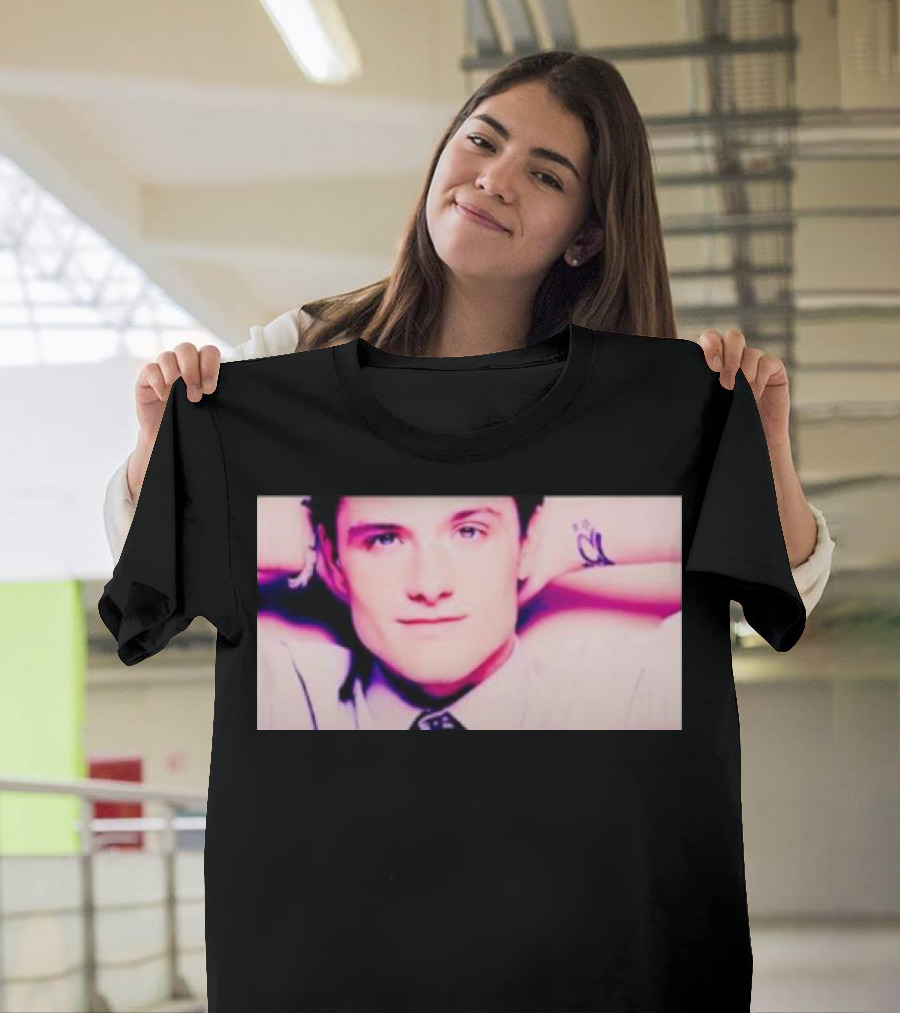 Josh Hutcherson Whistle Iconic Pose T-Shirt