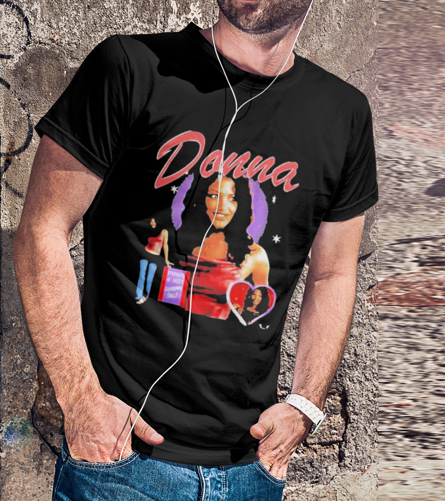 Donna Pimps N Hos Double Single T-Shirt