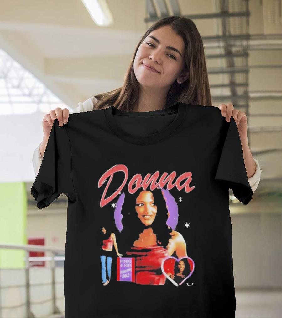 Donna Pimps N Hos Double Single T-Shirt
