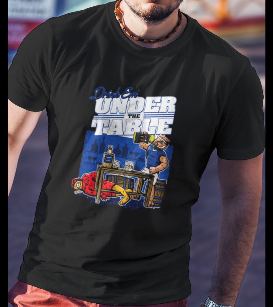 Kentucky Wildcats Vs. Louisville Cardinals Drink Em Under The Table T-Shirt