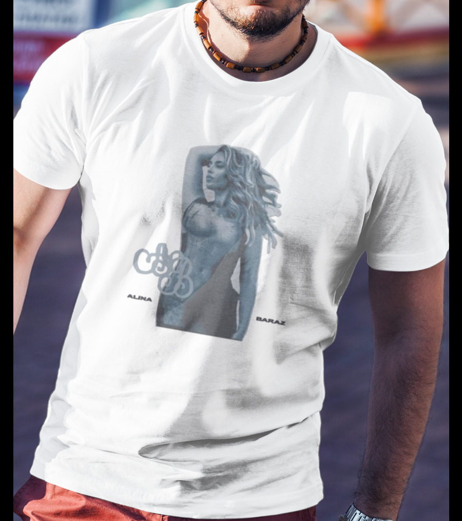 Alina Baraz Blue CBGB Photo T-Shirt