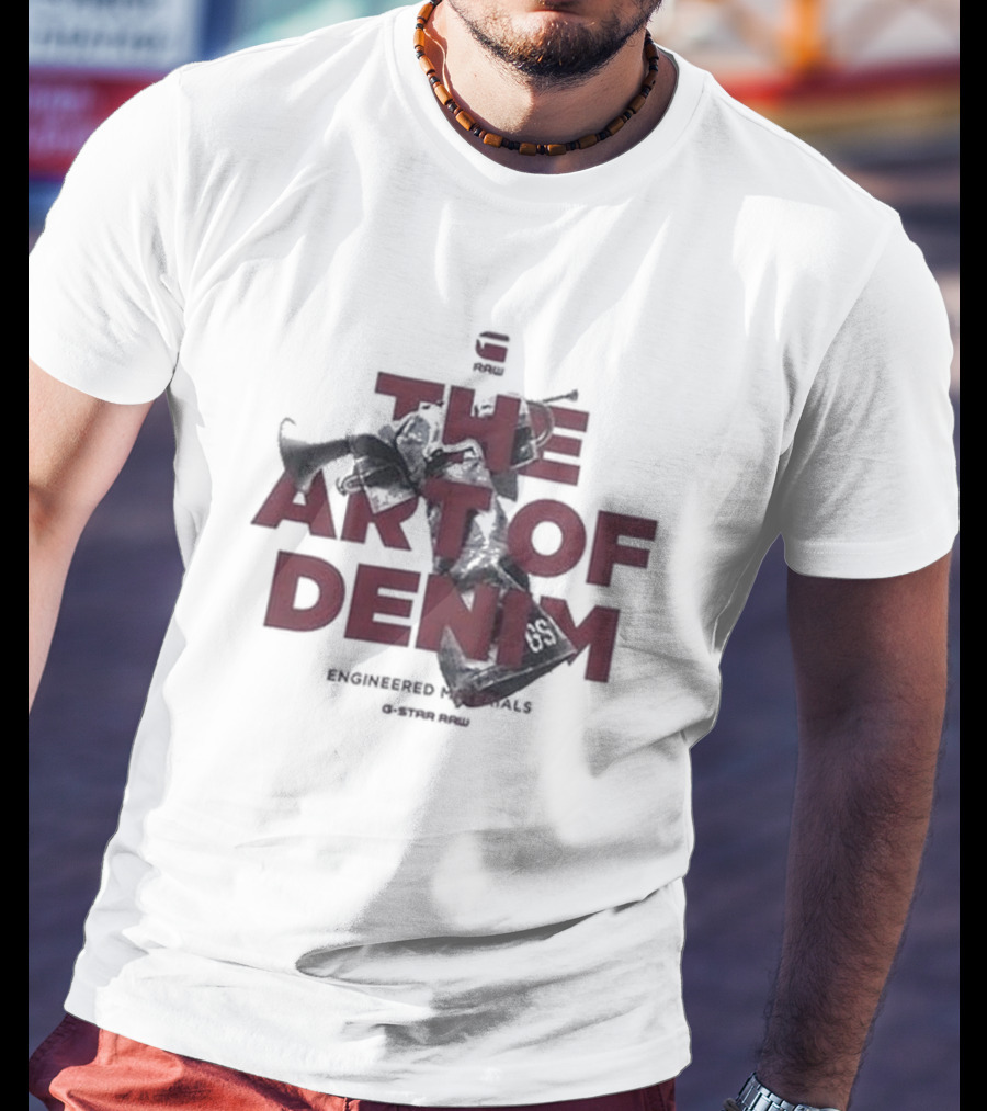 The Art Of Denim Engineered Garments G-Station Radio T-Shirt