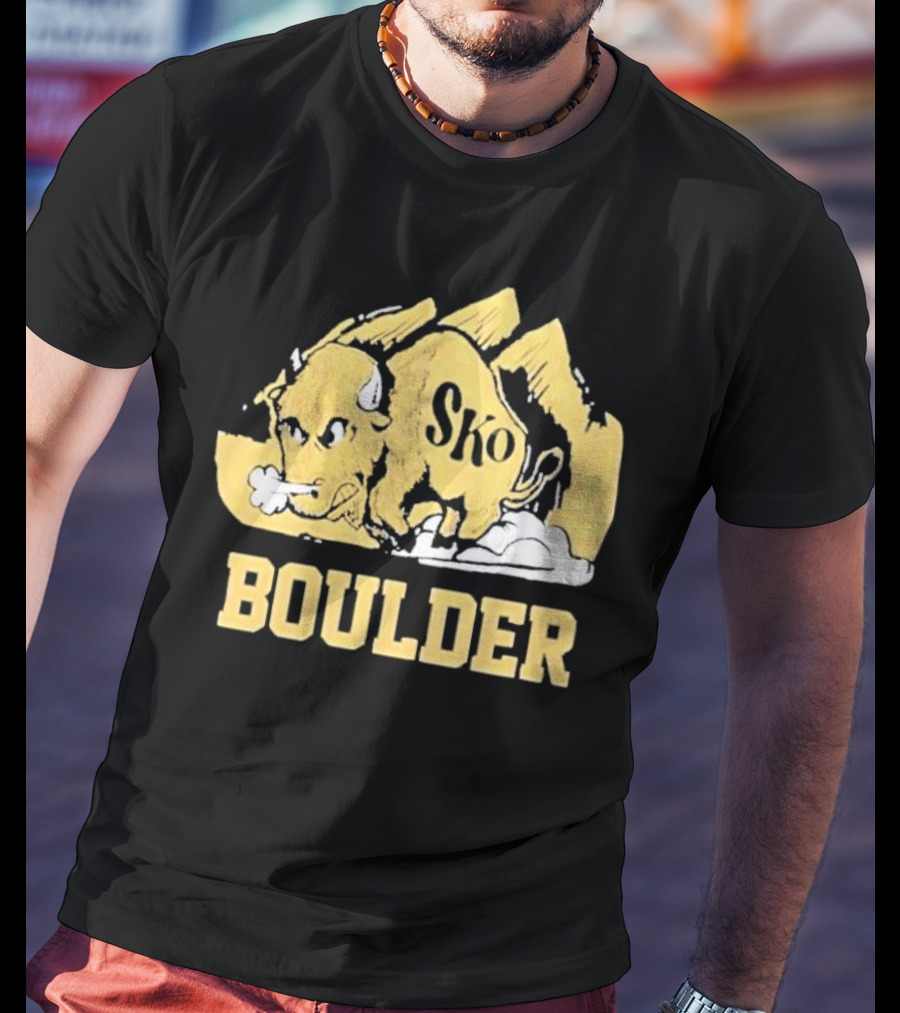 Vintage Sko Boulder Golden Buffalo T-Shirt