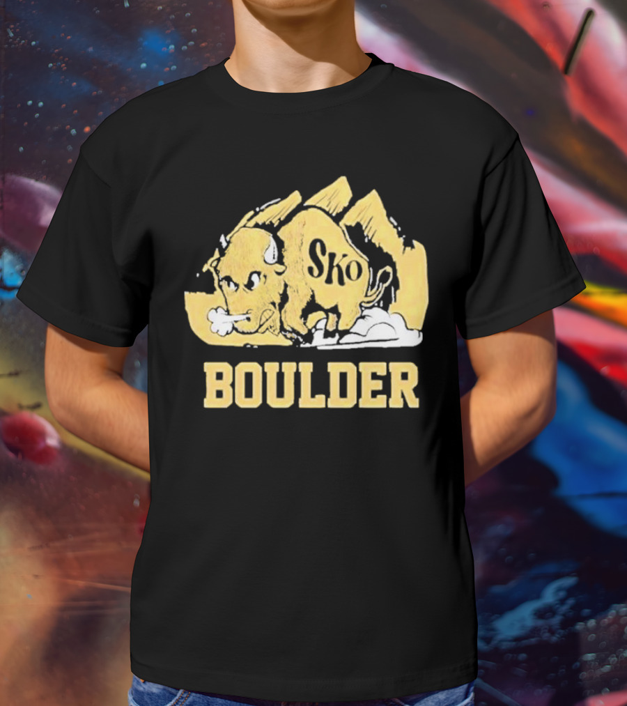 Vintage Sko Boulder Golden Buffalo T-Shirt