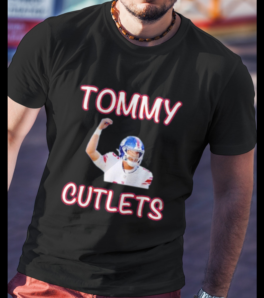 TOMMY CUTLETS Football Player Gesture T-Shirt