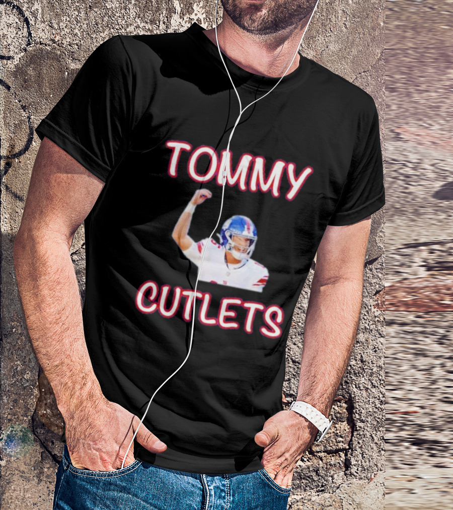 TOMMY CUTLETS Football Player Gesture T-Shirt