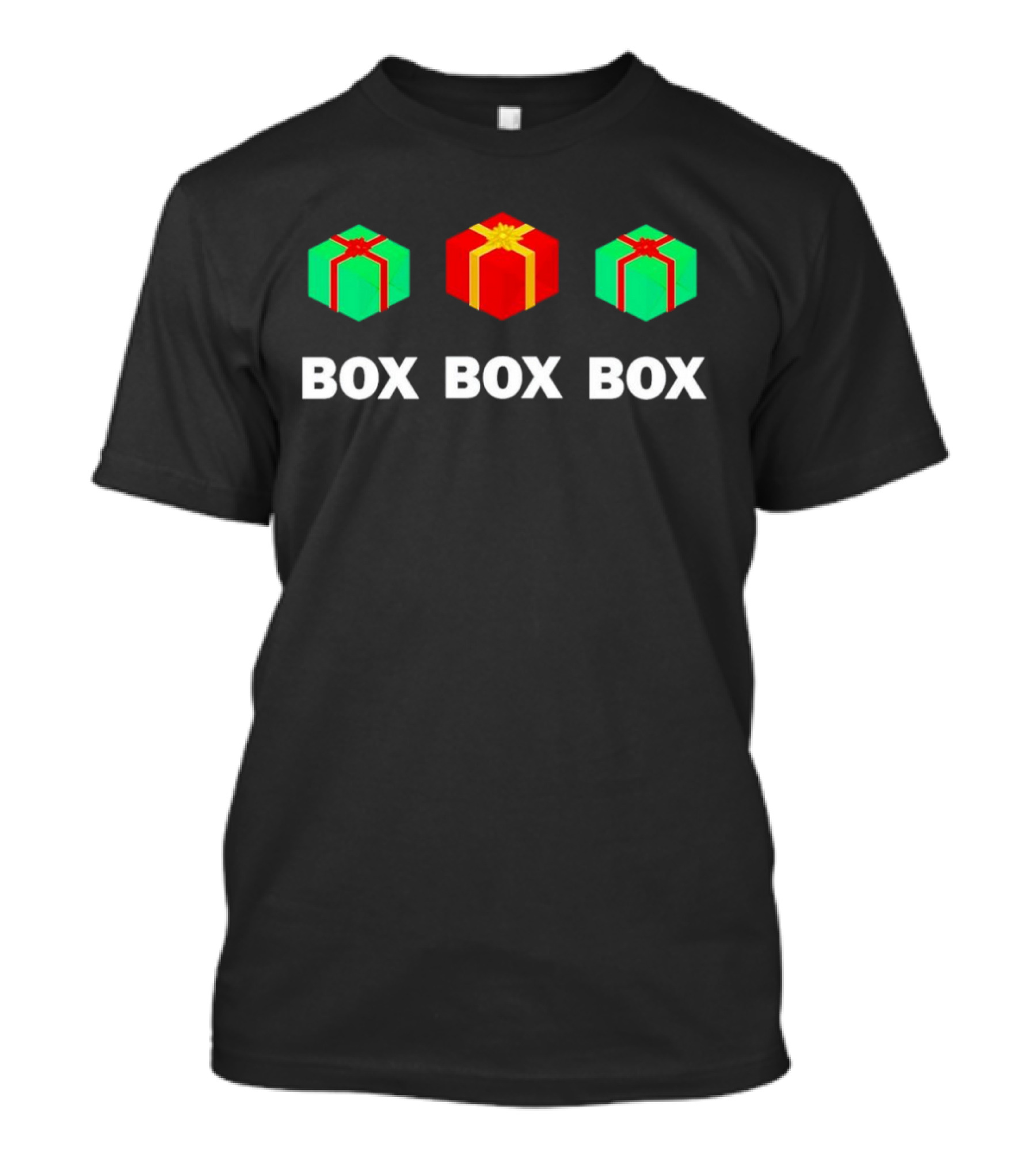Box Box Box Christmas Gift T-Shirt