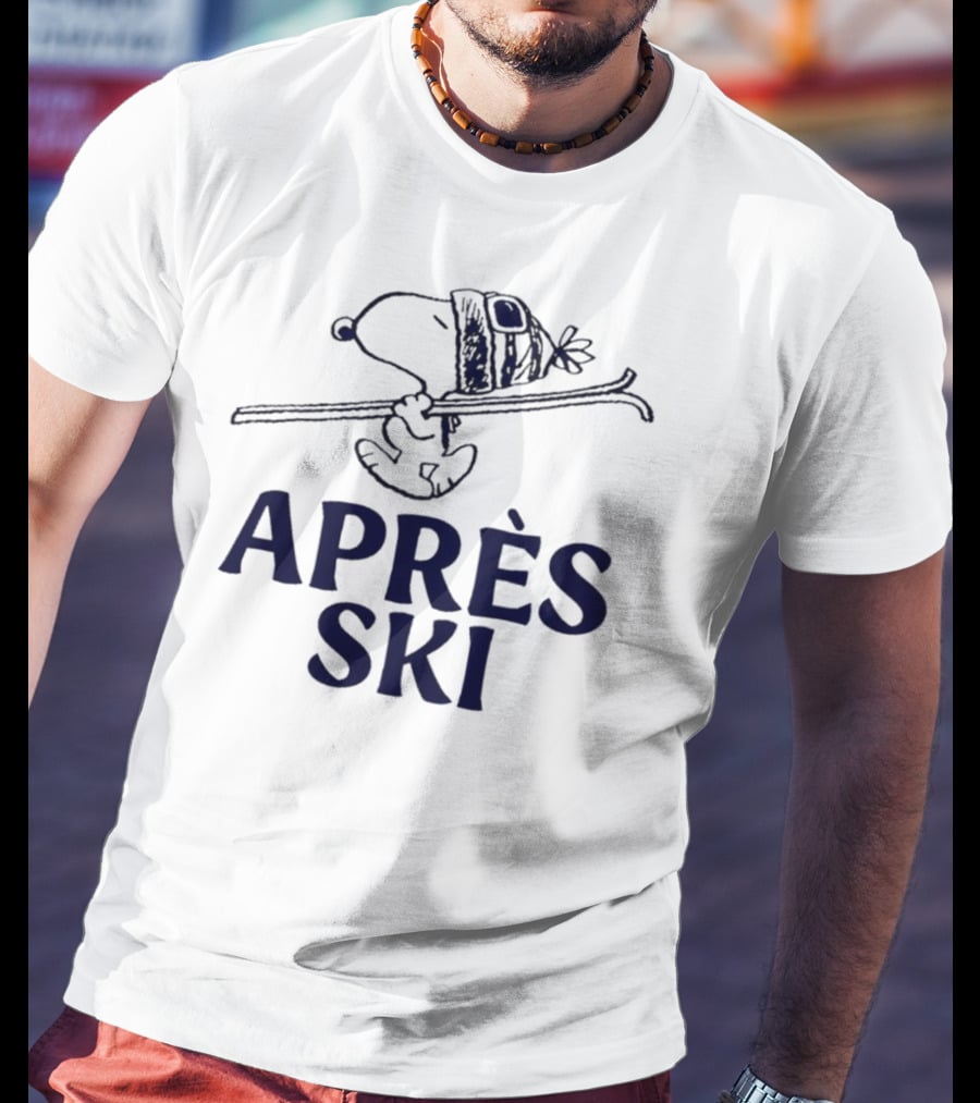 Snoopy Après Ski Winter Fun T-Shirt