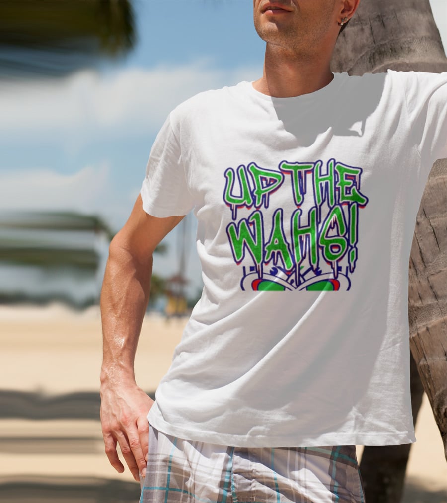 Up The Wahs NZ Warriors Rugby League Fan Supporter's T-Shirt