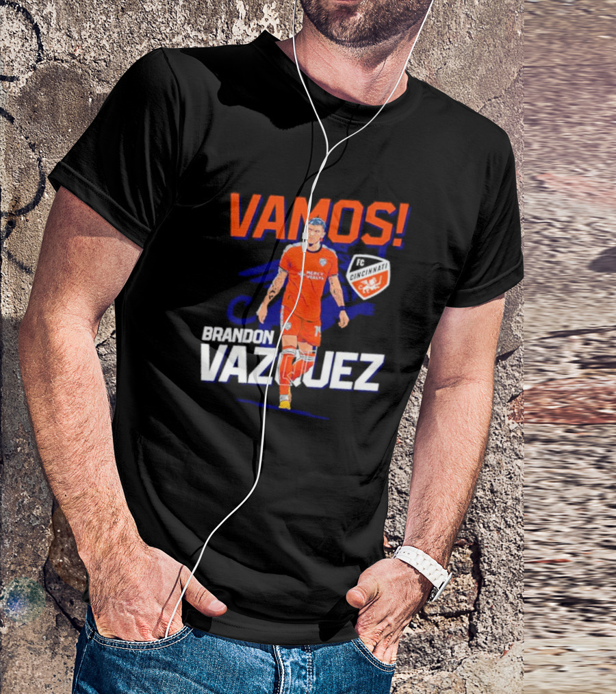 VAMOS Brandon Vazquez FC Cincinnati T-Shirt