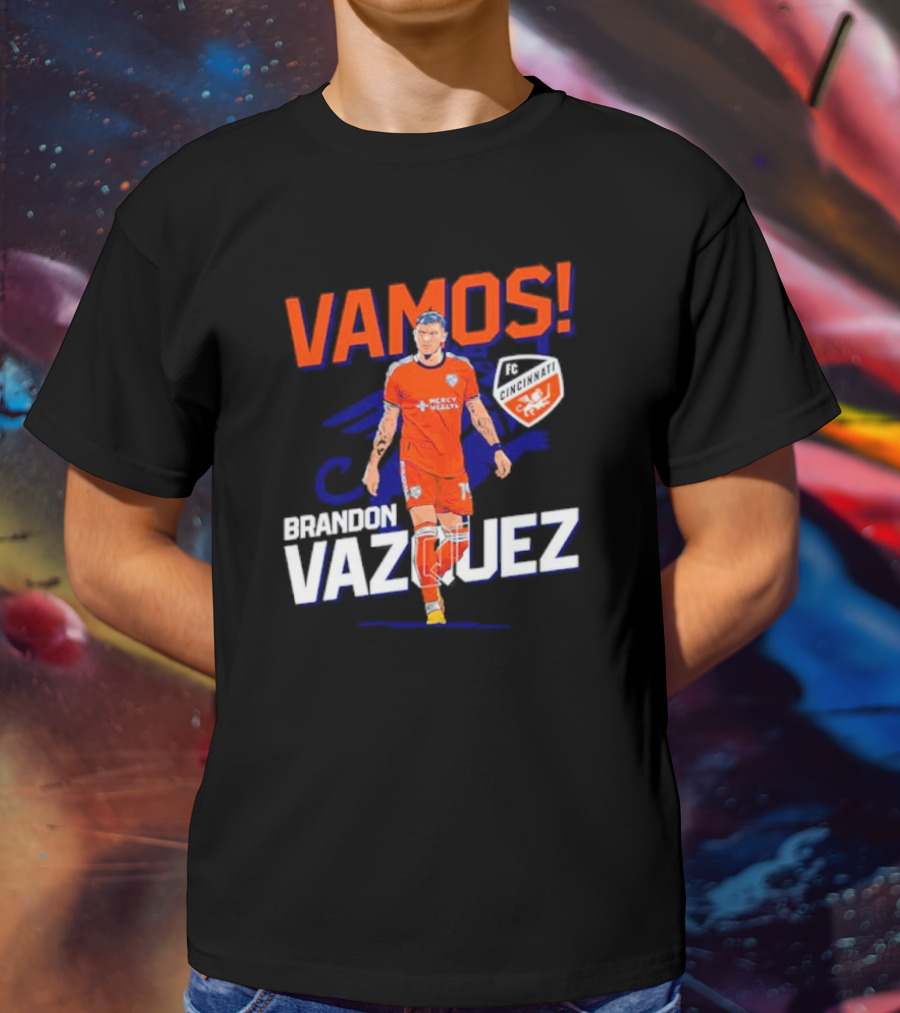 VAMOS Brandon Vazquez FC Cincinnati T-Shirt