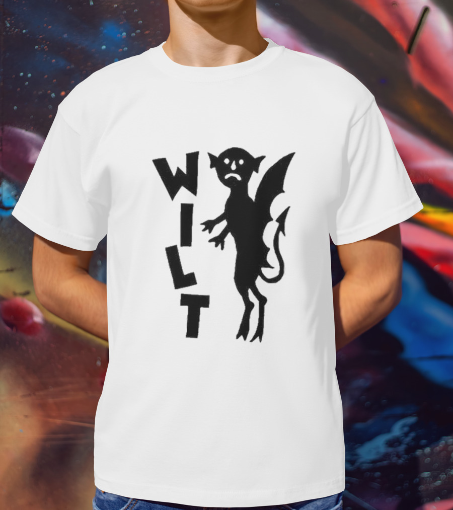 Wilt Demon Graphic Black T-Shirt