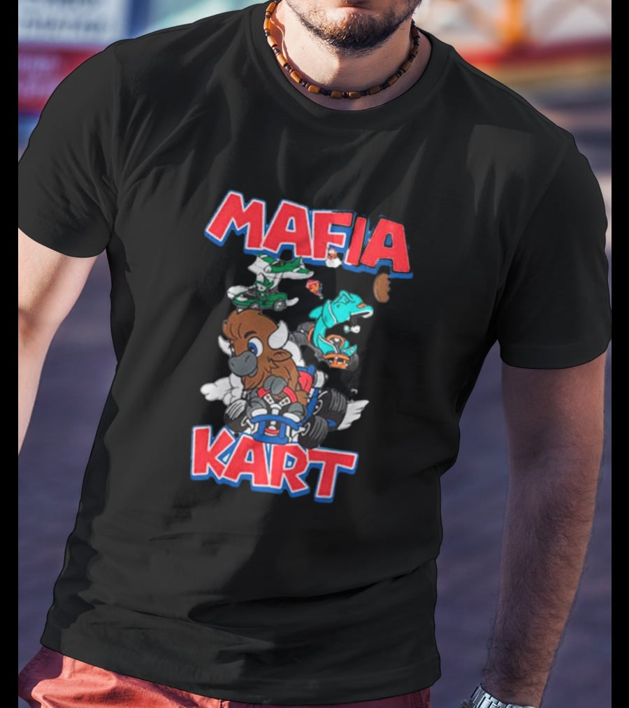 Buffalo Bills Mafia Kart Racing Adventure T-Shirt
