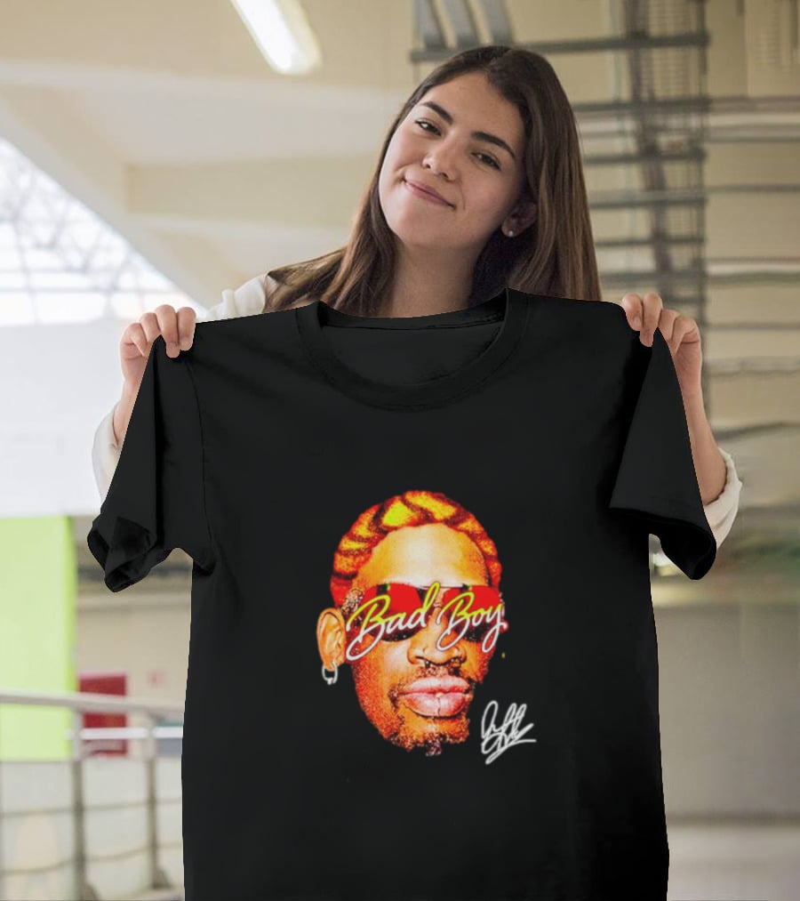 Dennis Rodman Bad Boy Signature Shades T-Shirt