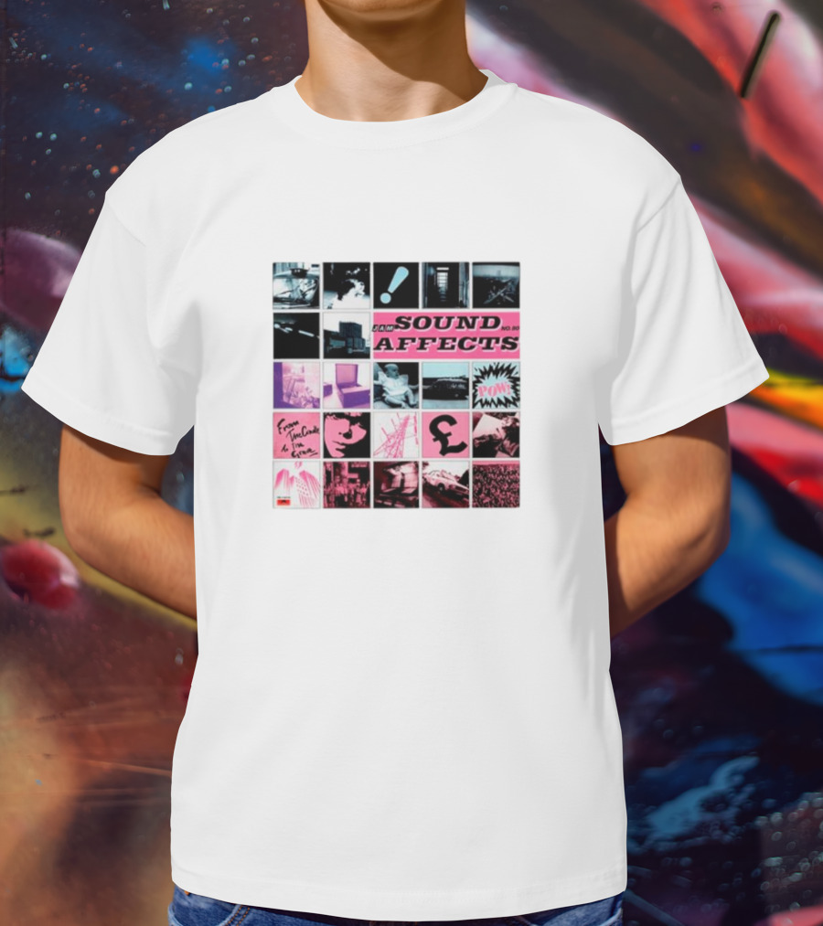 The Jam Sound Affects Album Collage Pop T-Shirt