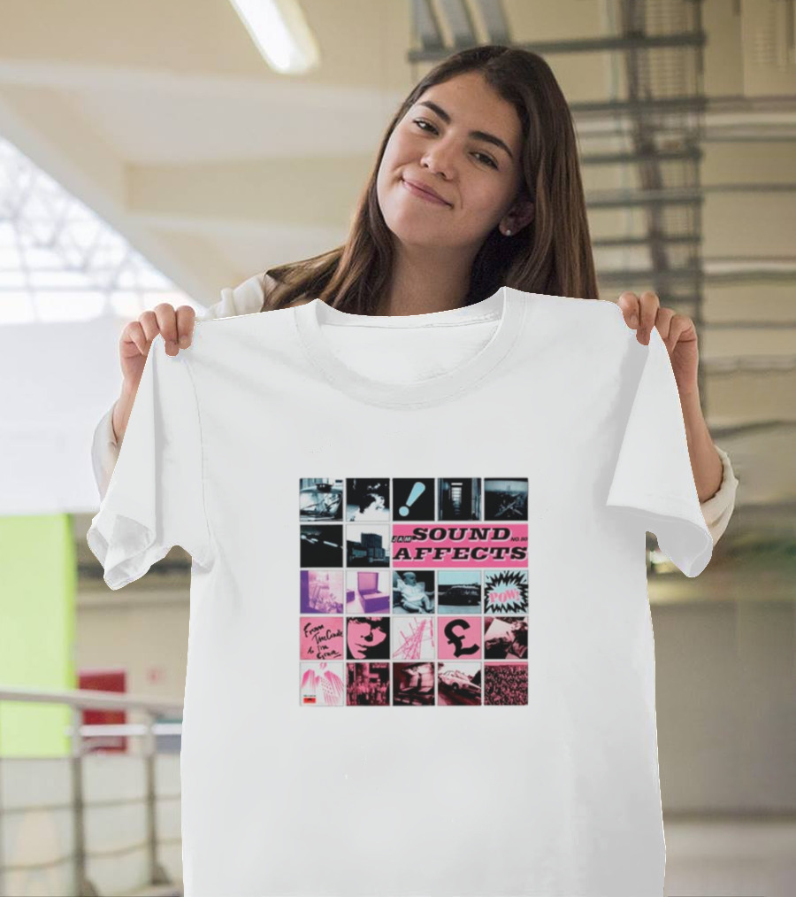 The Jam Sound Affects Album Collage Pop T-Shirt