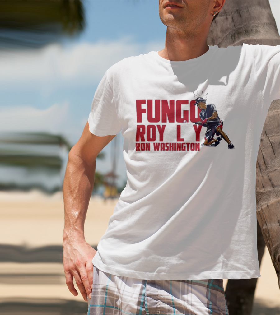 BreakingT Ron Washington Fungo Royalty Baseball King T-Shirt