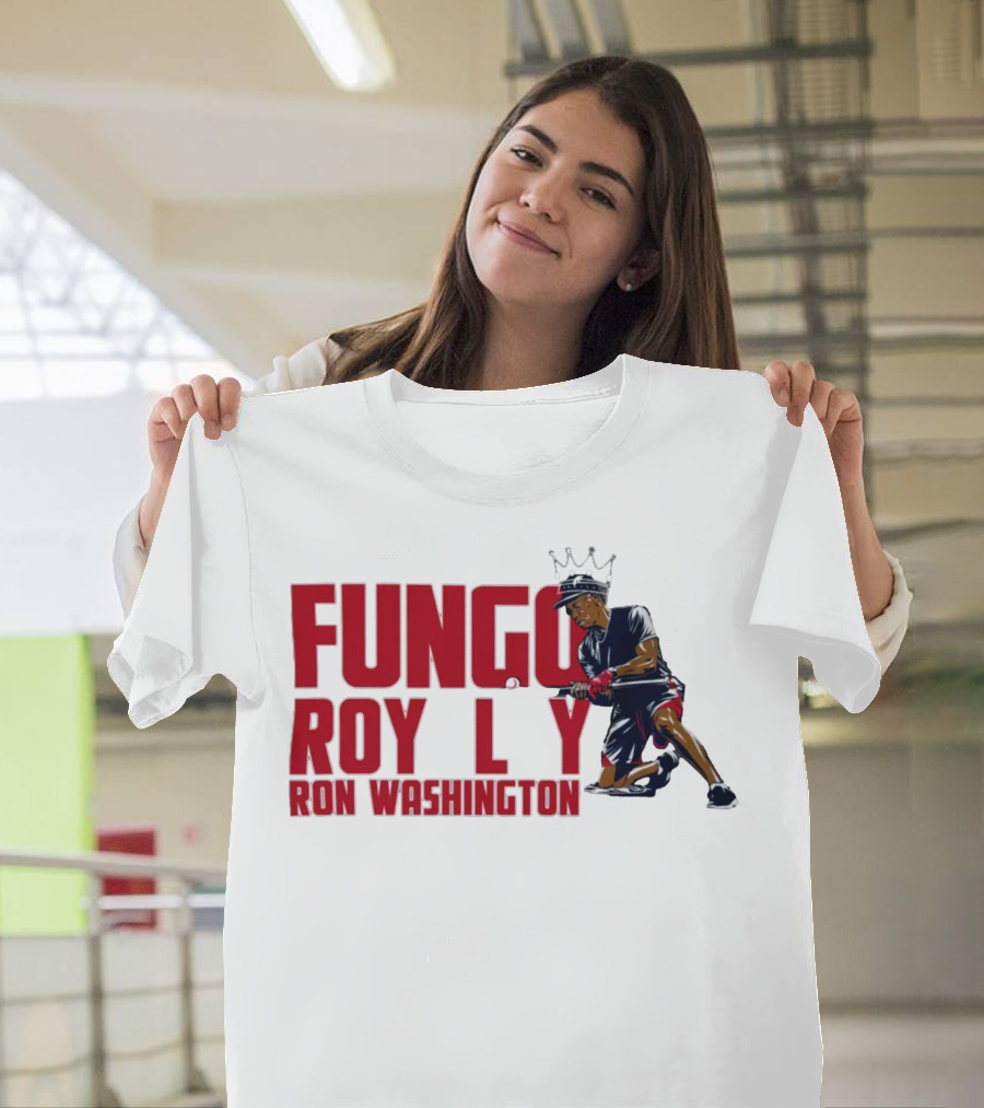 BreakingT Ron Washington Fungo Royalty Baseball King T-Shirt