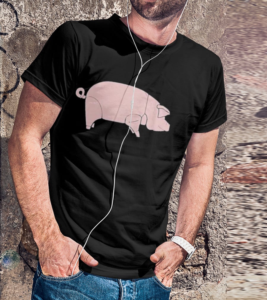 David Gilmour The Legendary Pig Iconic Pink Floyd T-Shirt
