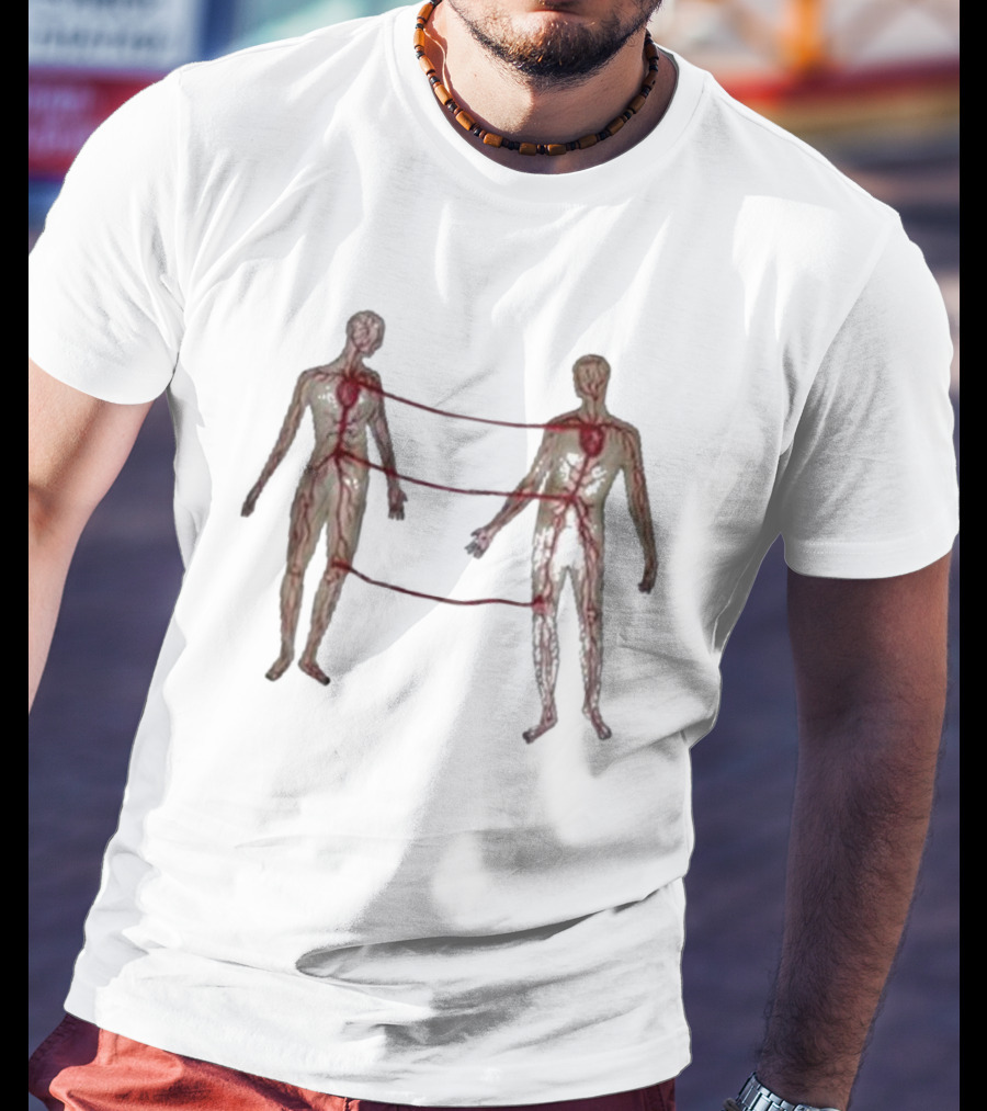 Marcos Alvarado Vascular Diagram Connected Figures T-Shirt