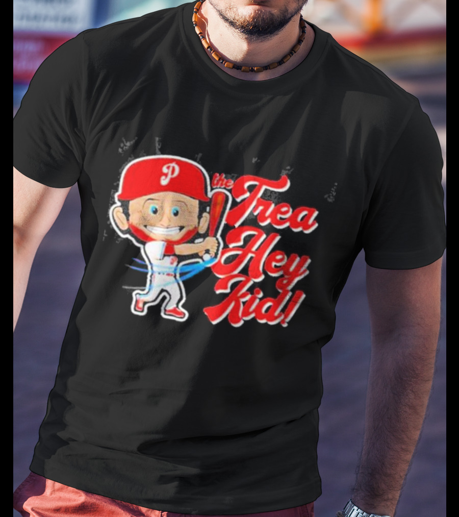 The Trea Hey Kid Philadelphia Phillies Character T-Shirt