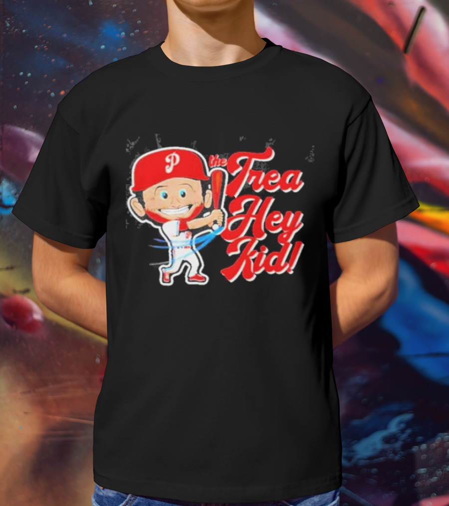 The Trea Hey Kid Philadelphia Phillies Character T-Shirt