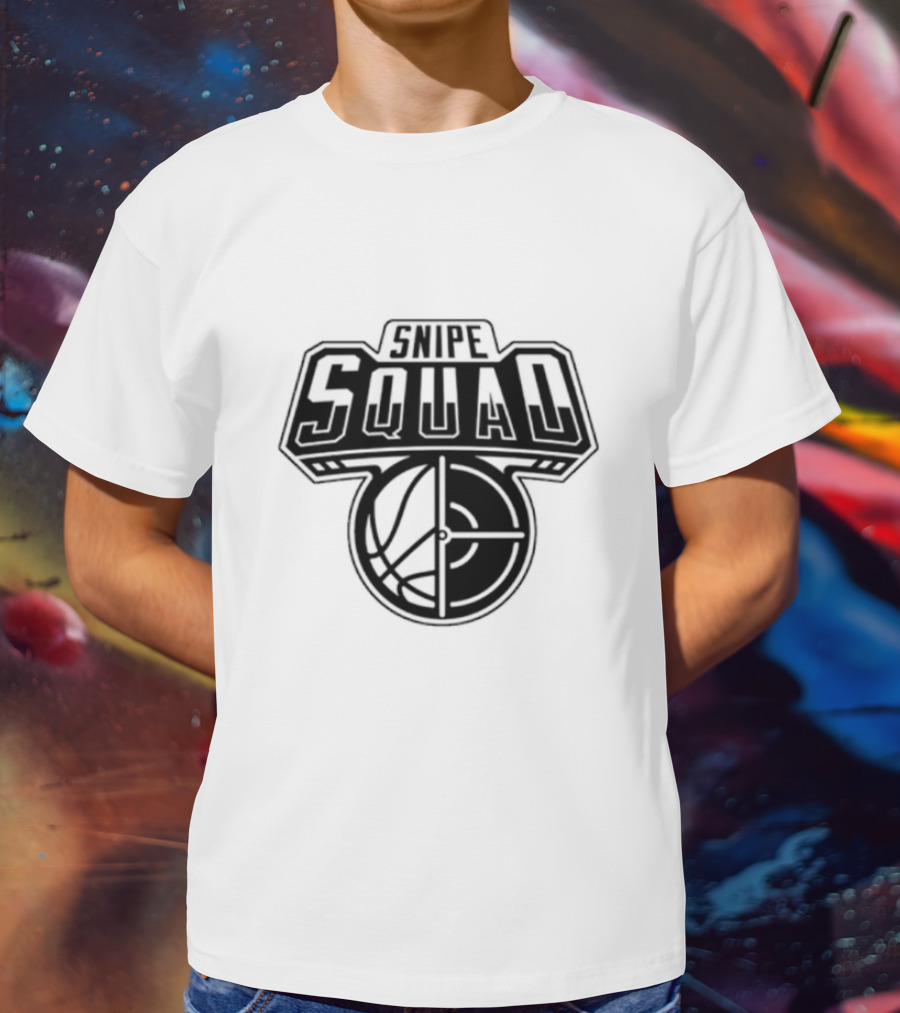 Brooklyn Nets Basketball Snipe Squad Crosshair T-Shirt