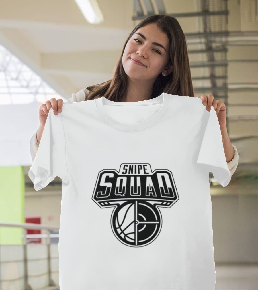 Brooklyn Nets Basketball Snipe Squad Crosshair T-Shirt