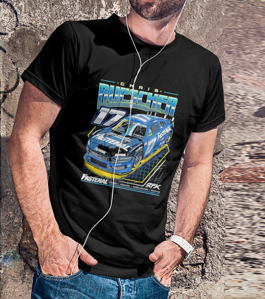 Chris Buescher 17 Fastenal RFK Racing Roush Fenway Keselowski T-Shirt