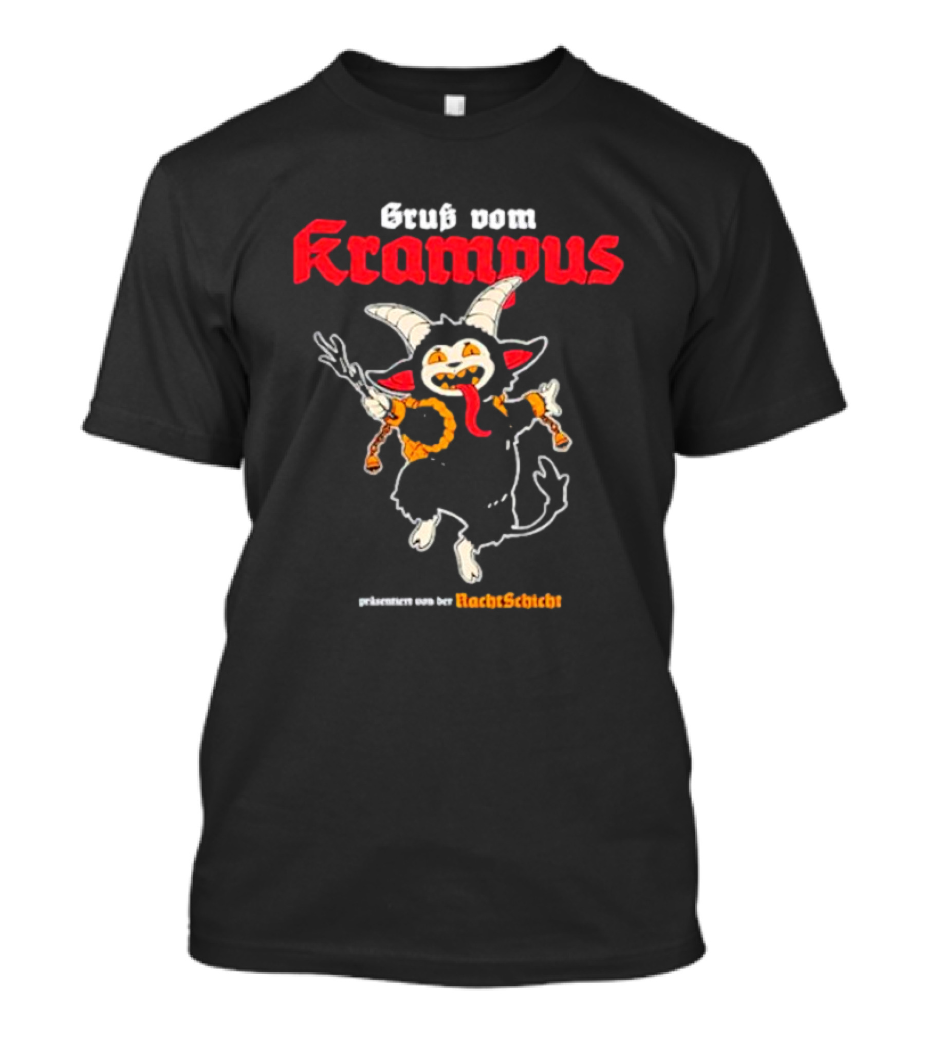 Grub Vom Krampus Präsentiert Von Der Nachtschicht T-Shirt