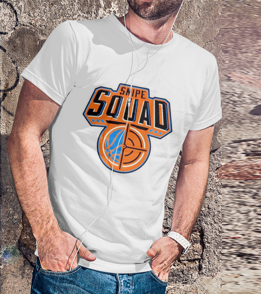 New York Knicks Snipe Squad Basketball Target T-Shirt