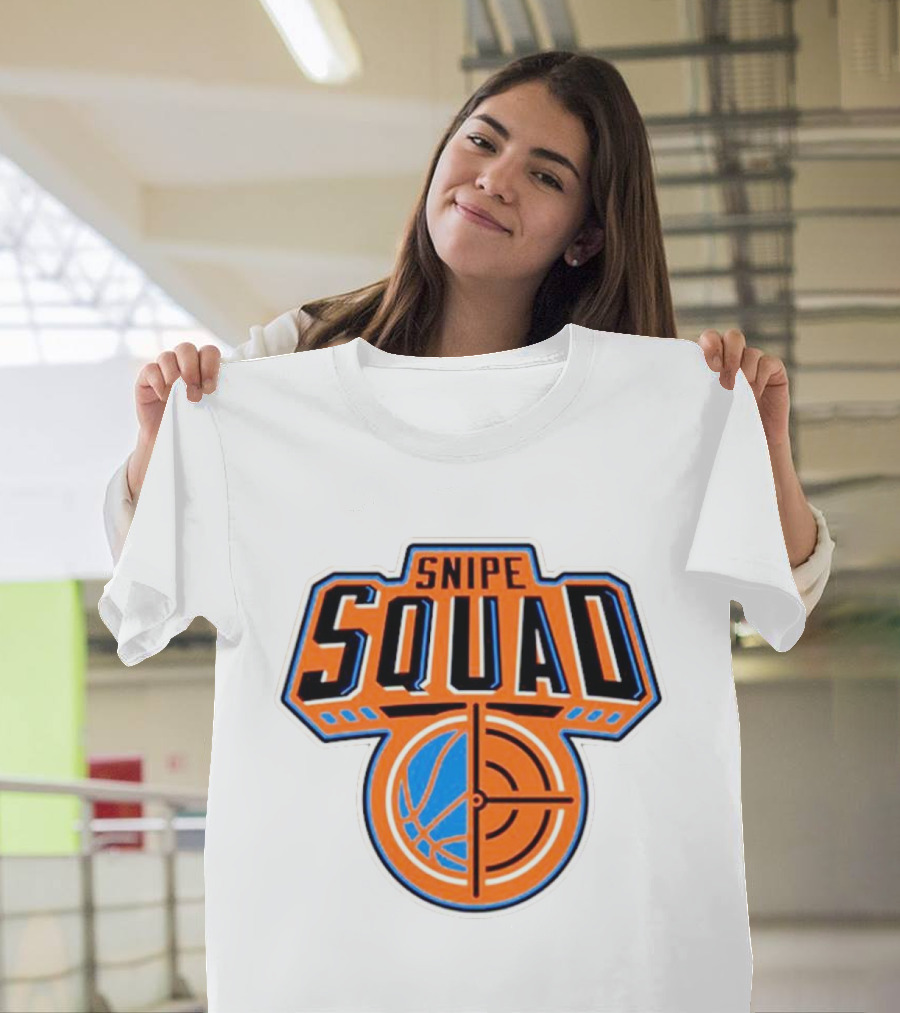New York Knicks Snipe Squad Basketball Target T-Shirt