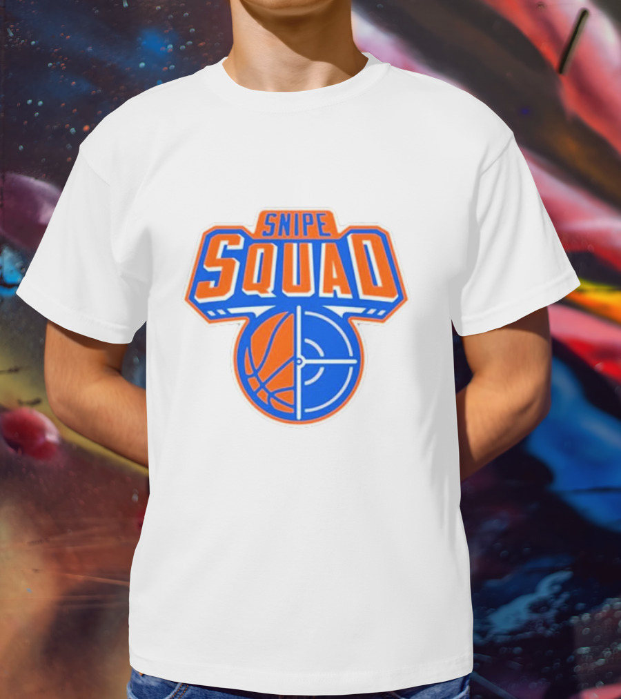 Snipe Squad Oklahoma City Thunder Basketball T-Shirt