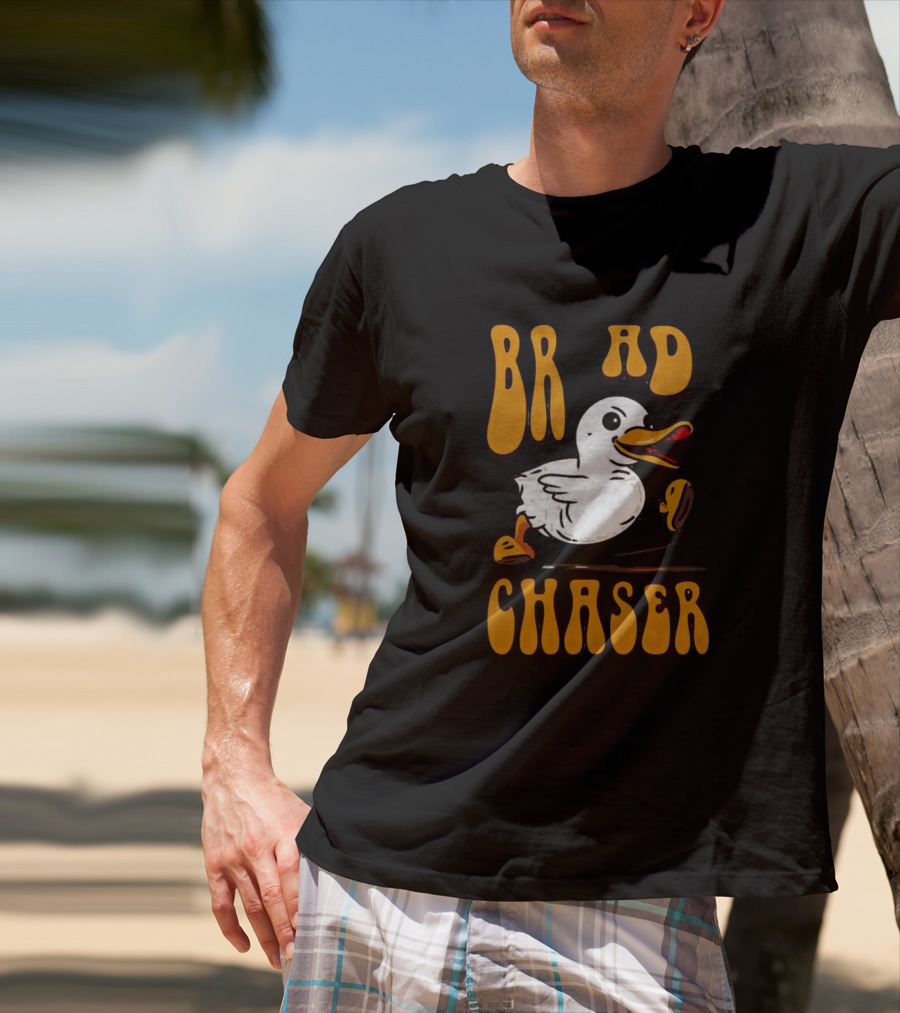 BR AD Chaser Cartoon Duck Bread T-Shirt