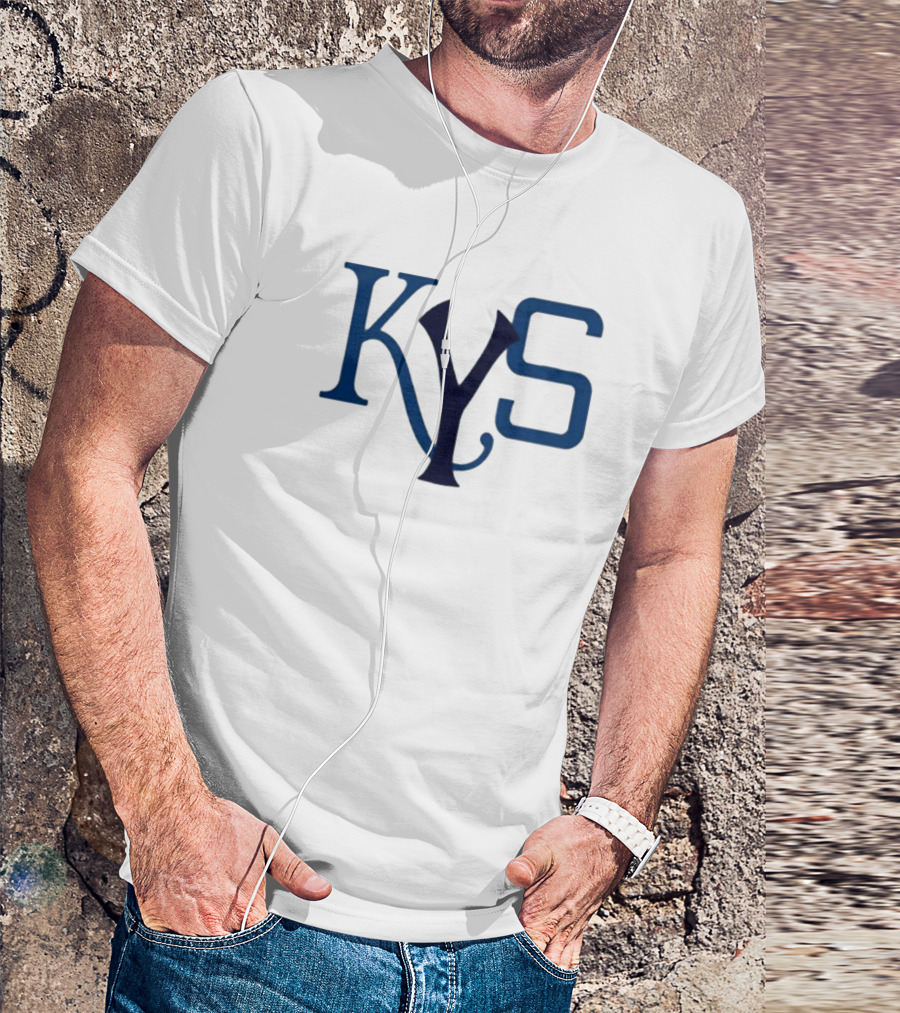 Kaixan2k KYS Blue Monogram T-Shirt