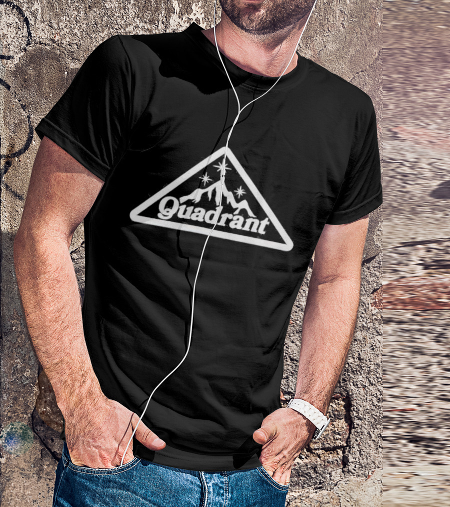 Quadrant Mountain Starry Triangle Adventure T-Shirt