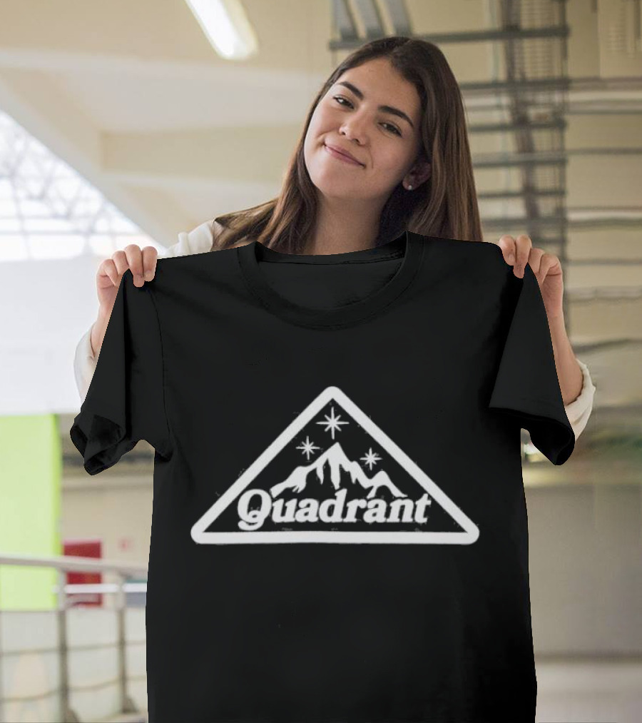 Quadrant Mountain Starry Triangle Adventure T-Shirt