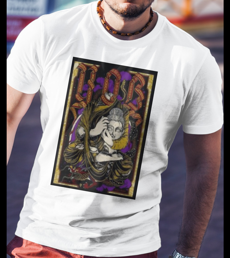 YOB Eugene John Henry’s Dec 09 Psychedelic Fantasy Sculpture T-Shirt