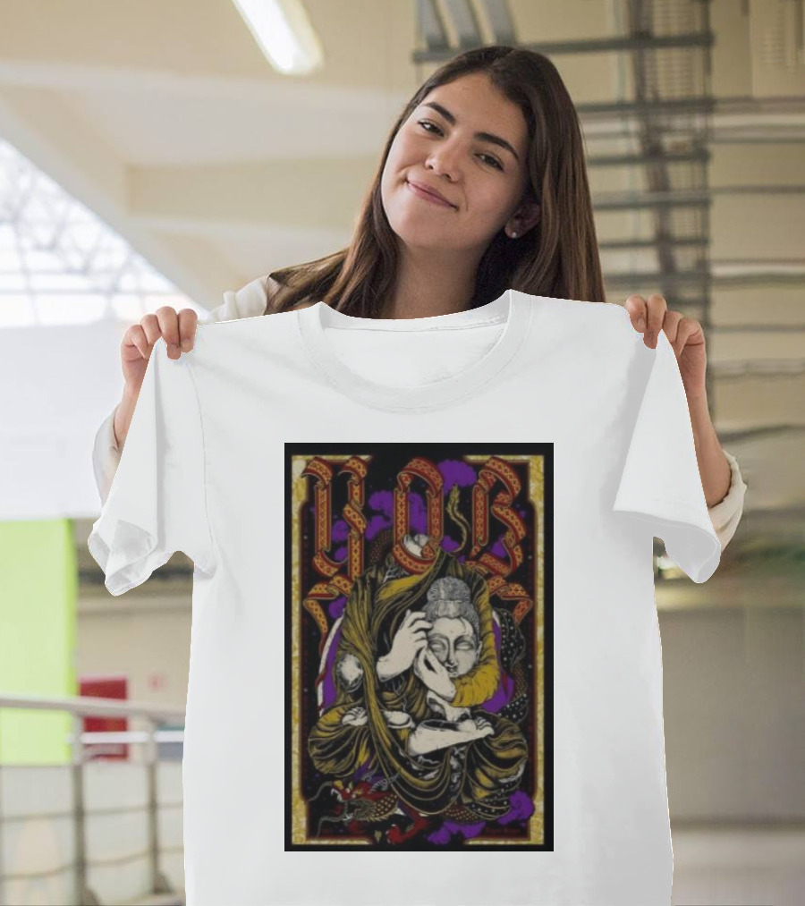 YOB Eugene John Henry’s Dec 09 Psychedelic Fantasy Sculpture T-Shirt