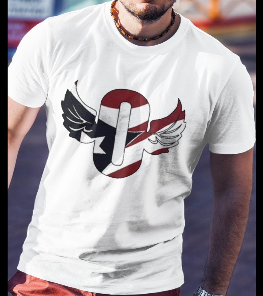 A1 Vintage Outkast Winged Emblem Flag T-Shirt